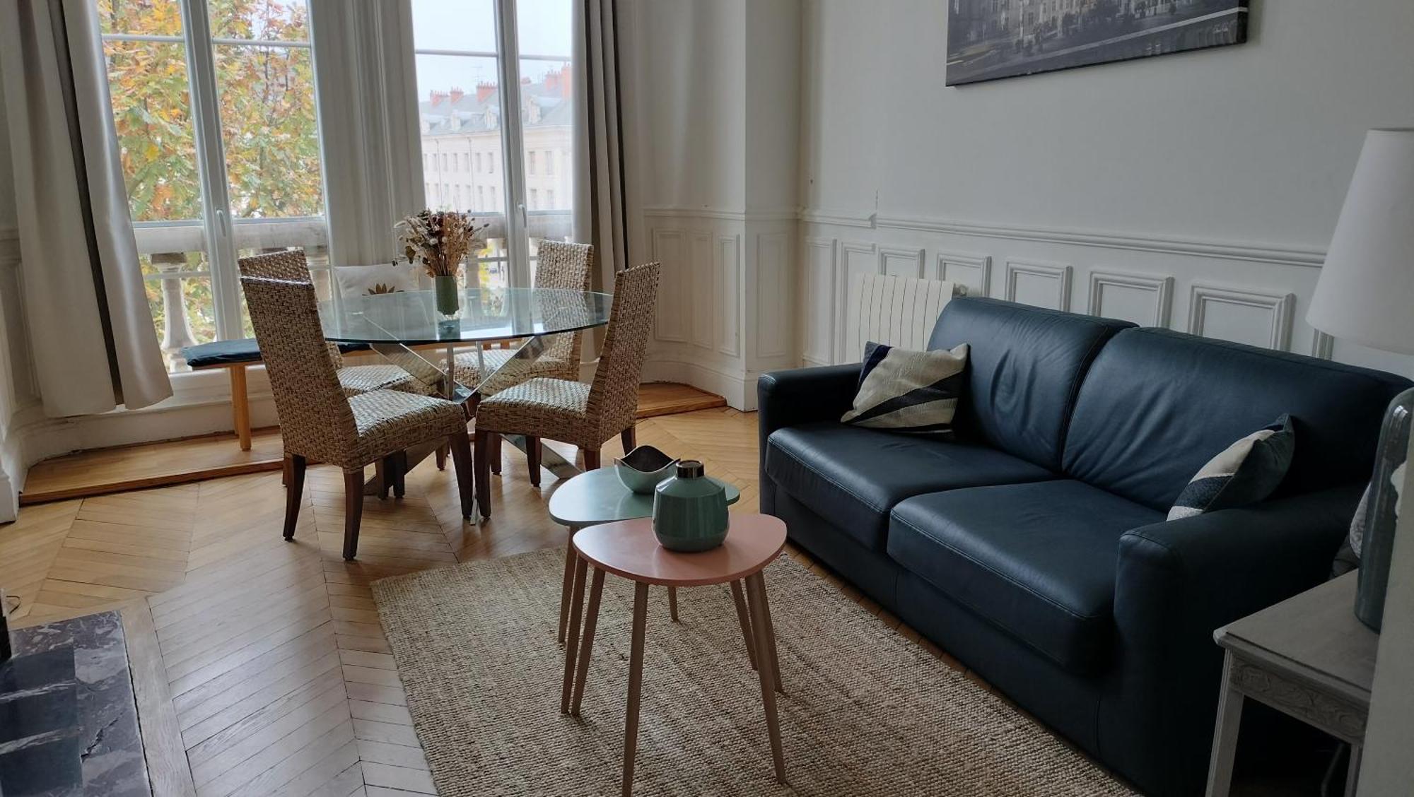 Appartement Avec Belle Vue Sur La Place Du Martroi Orléans Dış mekan fotoğraf